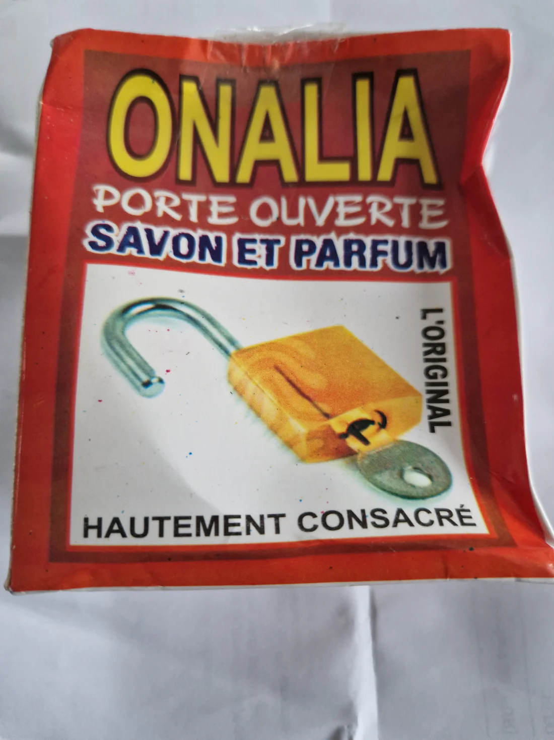 Savon onalia porte ouverte ( Parfum et savon)