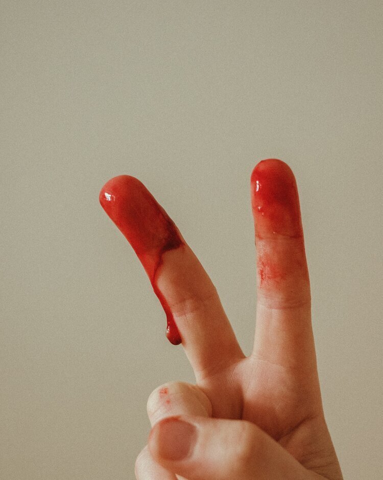 Rituel d'amour avec sang menstruel